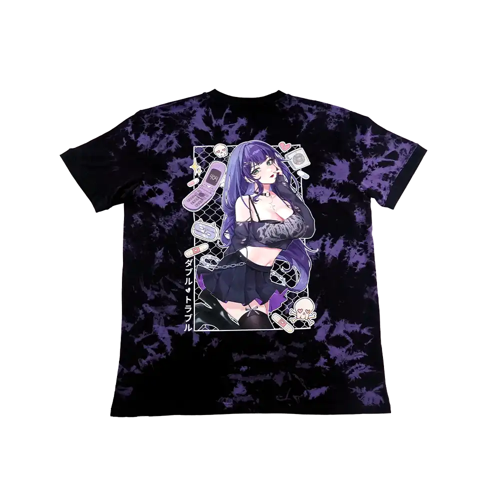 Double Trouble: Gothic Ringer Shirt