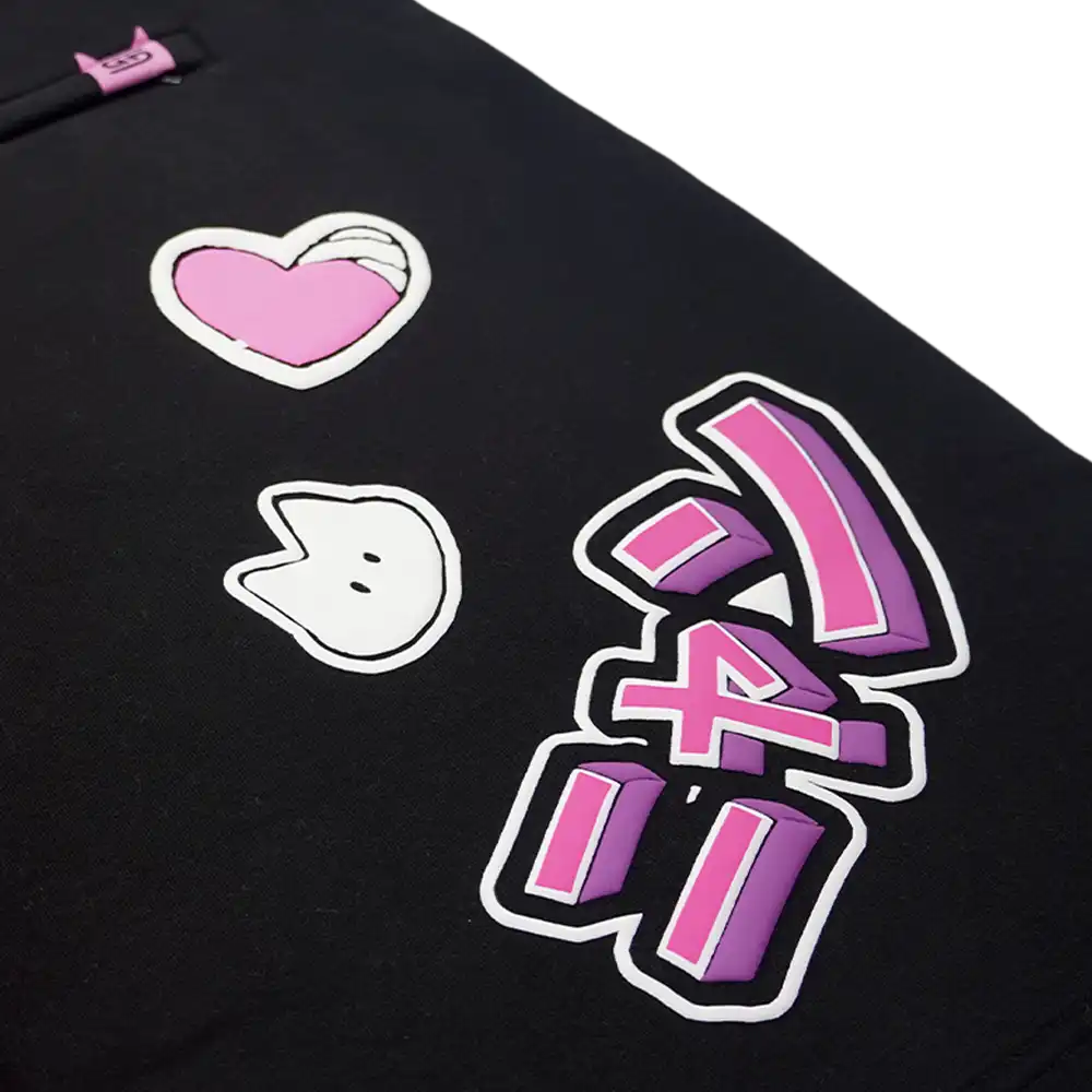 Nyan Service: Sticker Bombed Shorts