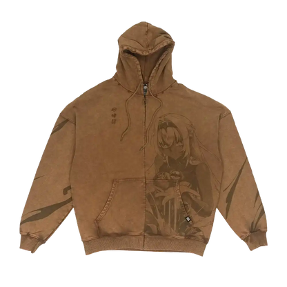 Oracle of Time: Sandstorm Zip Hoodie