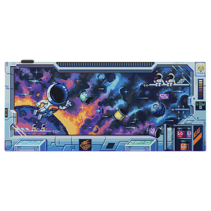 PIXEL CUPS : Astro Lounge RGB Mousepad