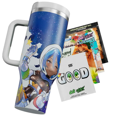 Metal Waifu Tumbler: Astro