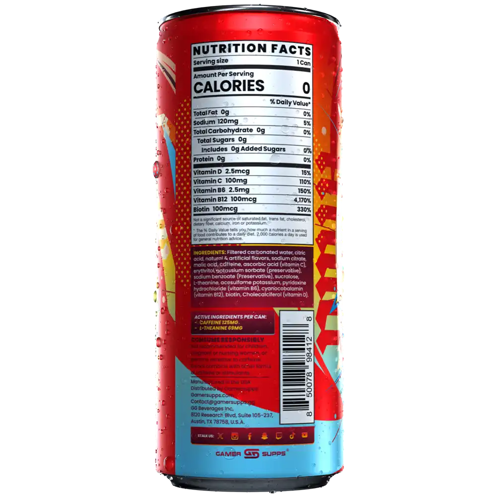 GG® Sugar Free Premium Energy - Variety Pack (12 Cans)