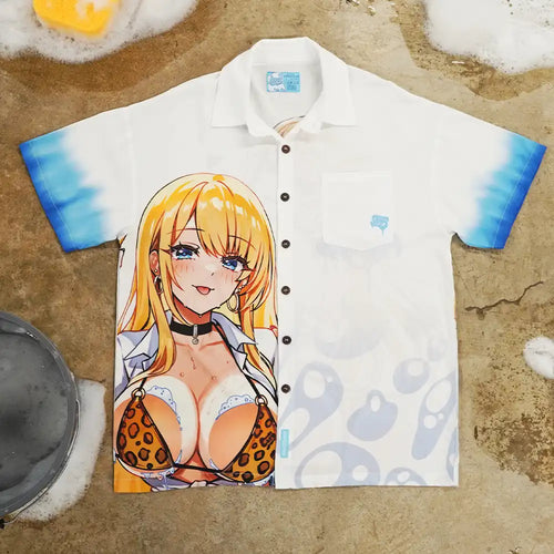 Daisy Detailing: Button-Up Shirt