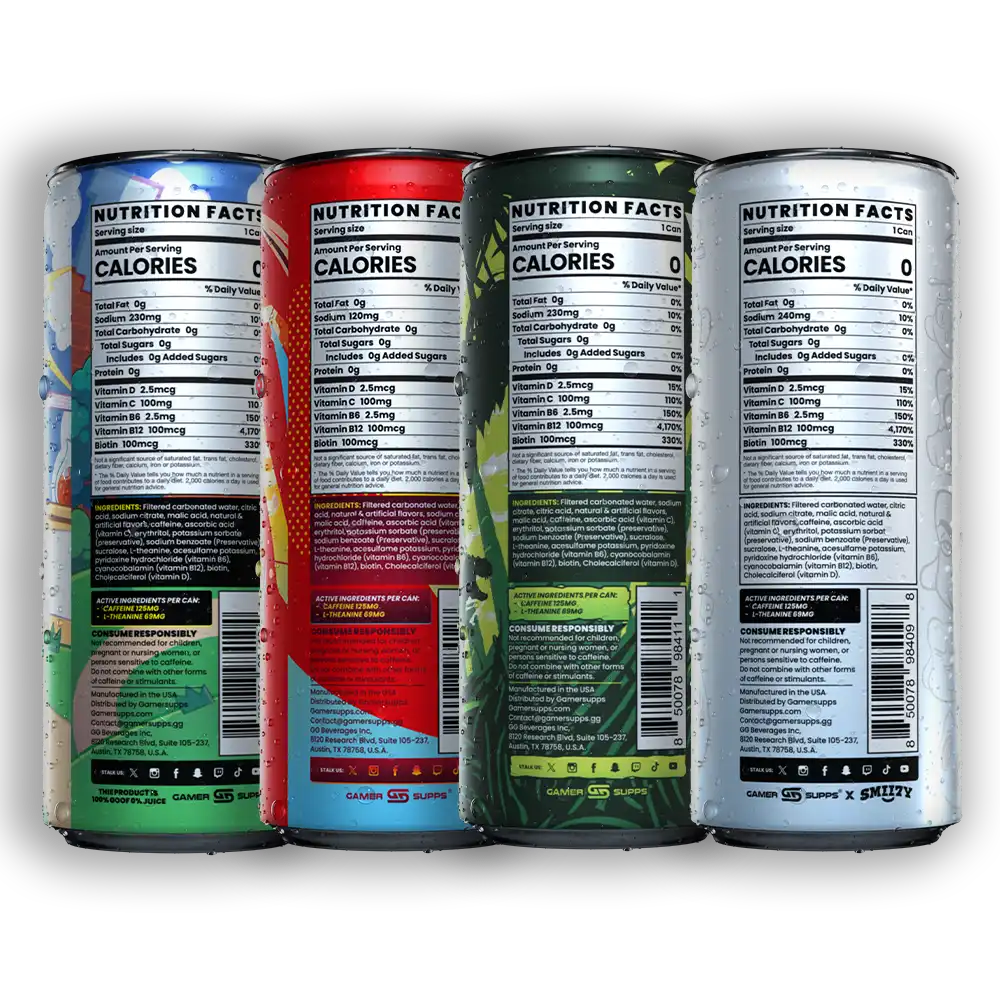 GG® Sugar Free Premium Energy - Single Can Blind Box