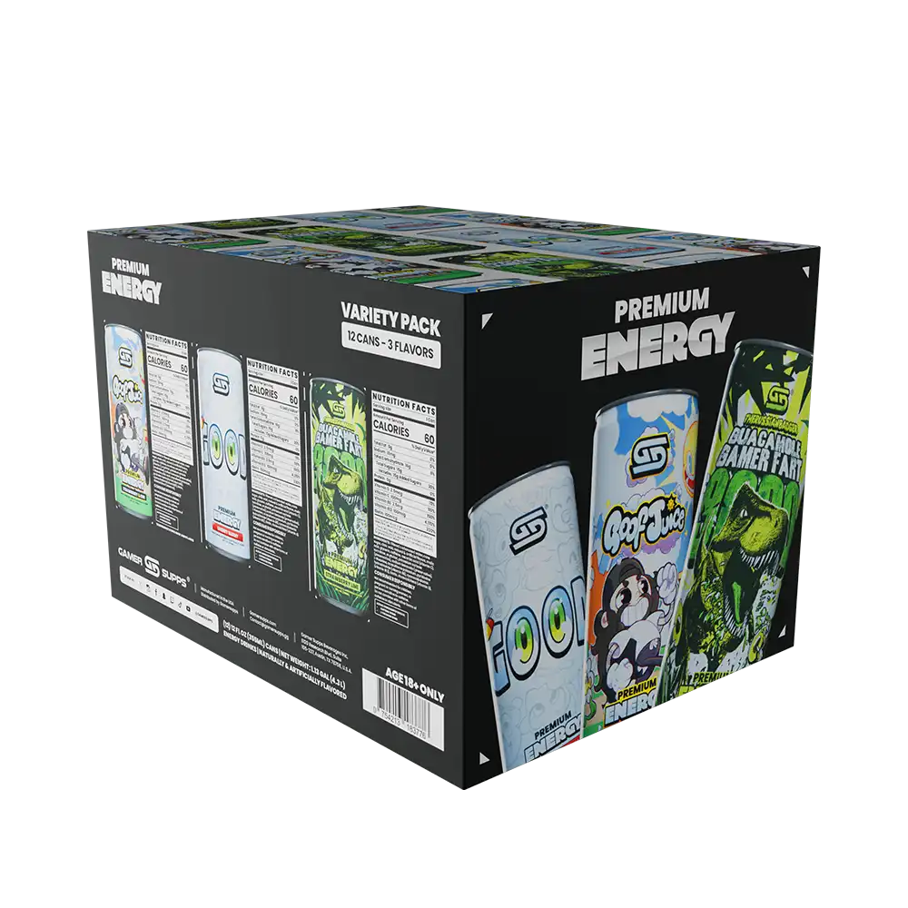 GG® Premium Energy - Variety Pack (12 Cans)