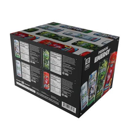 GG® Sugar Free Premium Energy - Variety Pack (12 Cans)