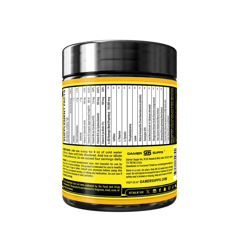 Yellow Crayon - 100 Servings