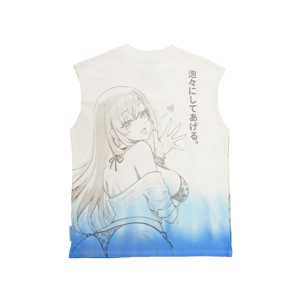 Daisy Detailing: Sleeveless Shirt