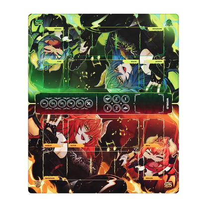 Zentreya: Fractured Paradox Double Playmat