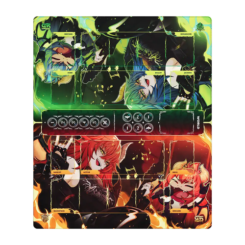 Zentreya: Fractured Paradox Double Playmat