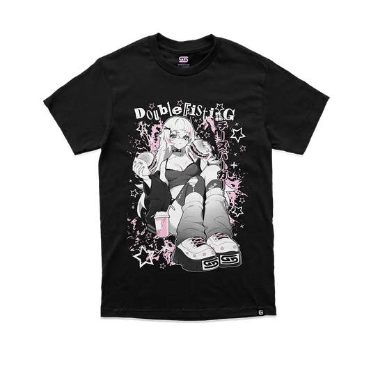 Waifu Shirt: Double Fisting