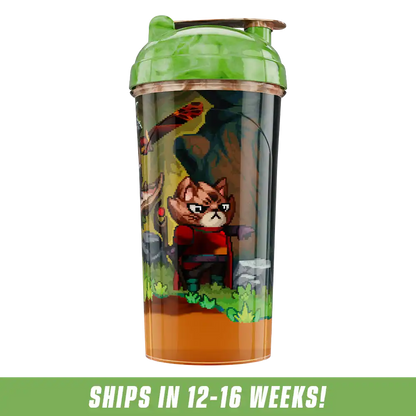 PIXEL CUPS x Emongg: Meowdle Earth