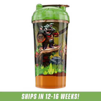 PIXEL CUPS x Emongg: Meowdle Earth