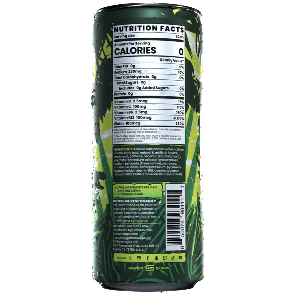 GG® Sugar Free Premium Energy - Single Can Blind Box