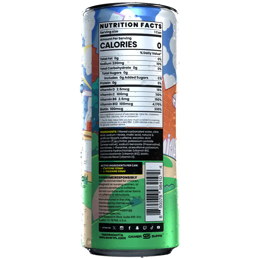 GG® Sugar Free Premium Energy - Single Can Blind Box