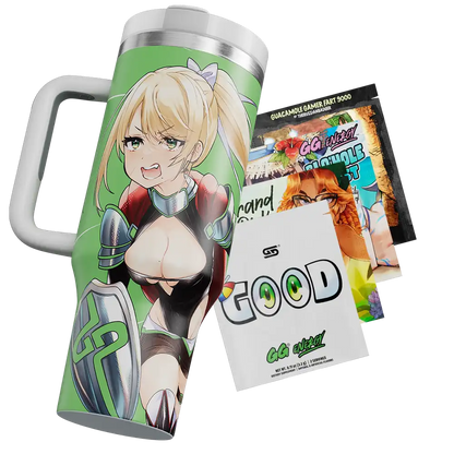 Metal Waifu Tumbler: Knight