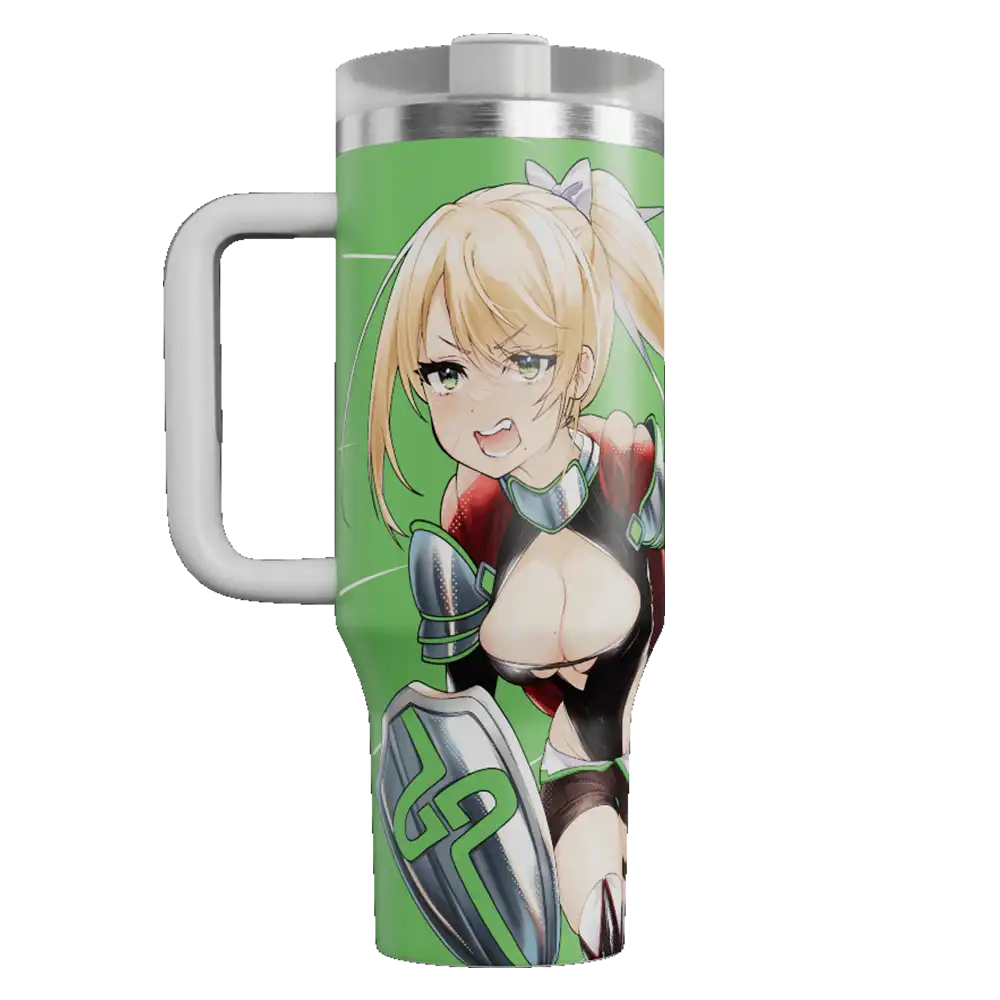 Metal Waifu Tumbler: Knight