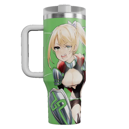 Metal Waifu Tumbler: Knight