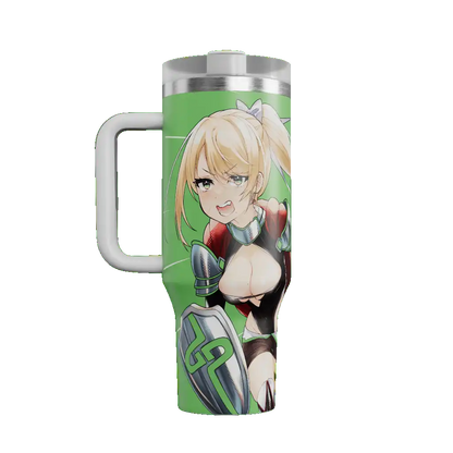 Metal Waifu Tumbler: Knight