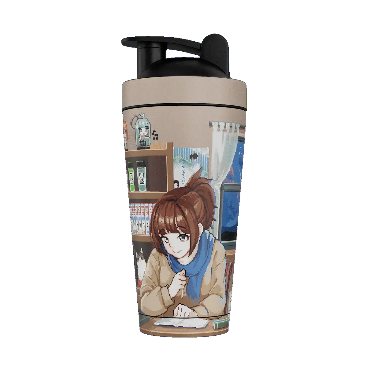 PIXEL CUPS: Lo-Fi Kohai Metal Shaker