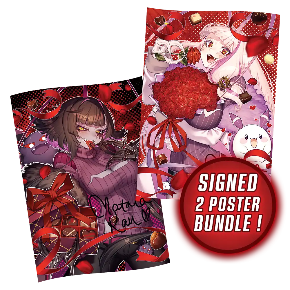 Matara Kan: Signed Valentine's Poster Bundle