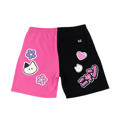 Nyan Service: Sticker Bombed Shorts