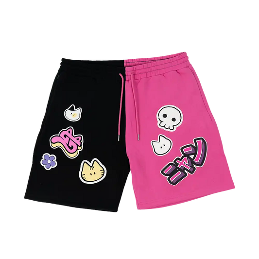 Nyan Service: Sticker Bombed Shorts