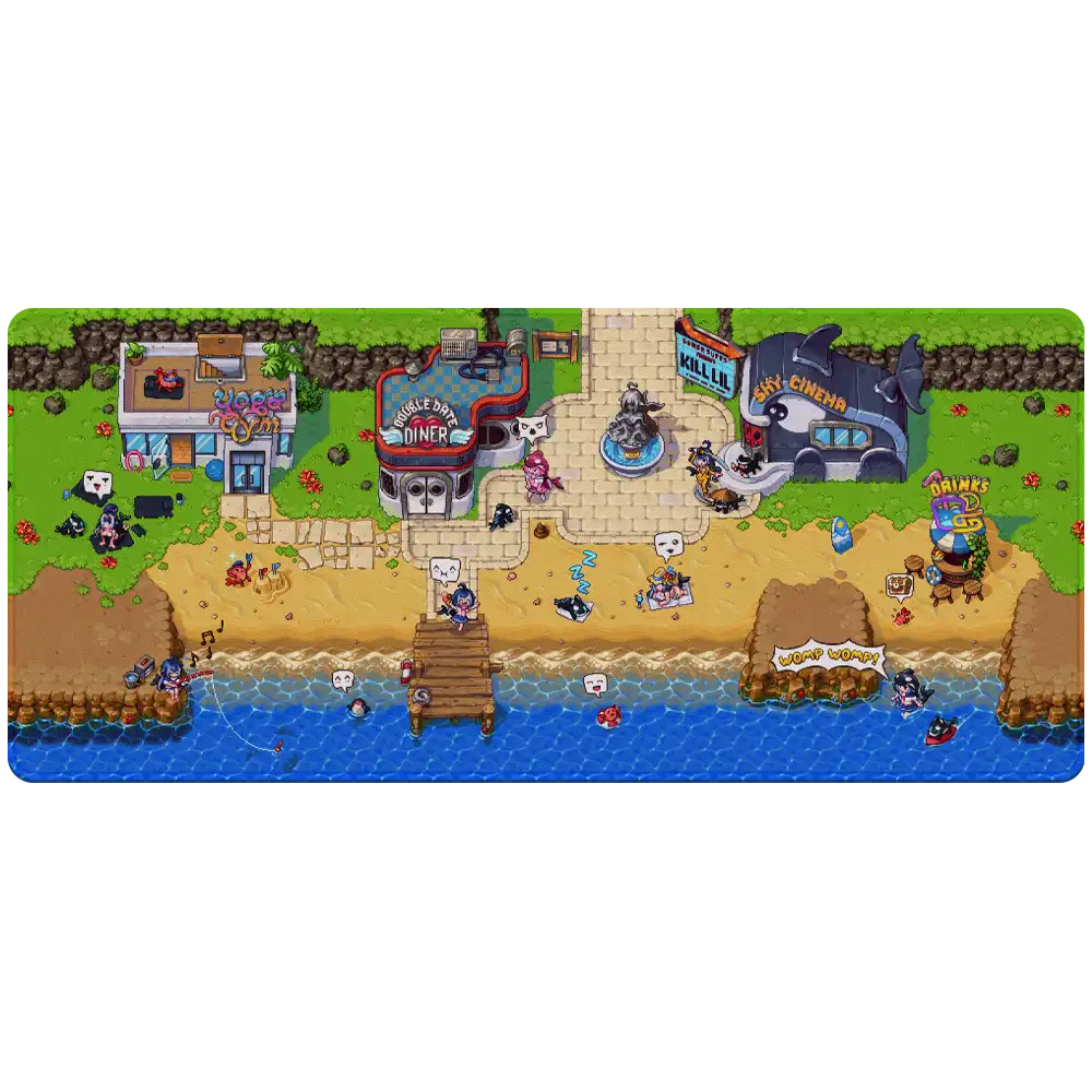 PIXEL CUPS x Shylily Mouse Pad