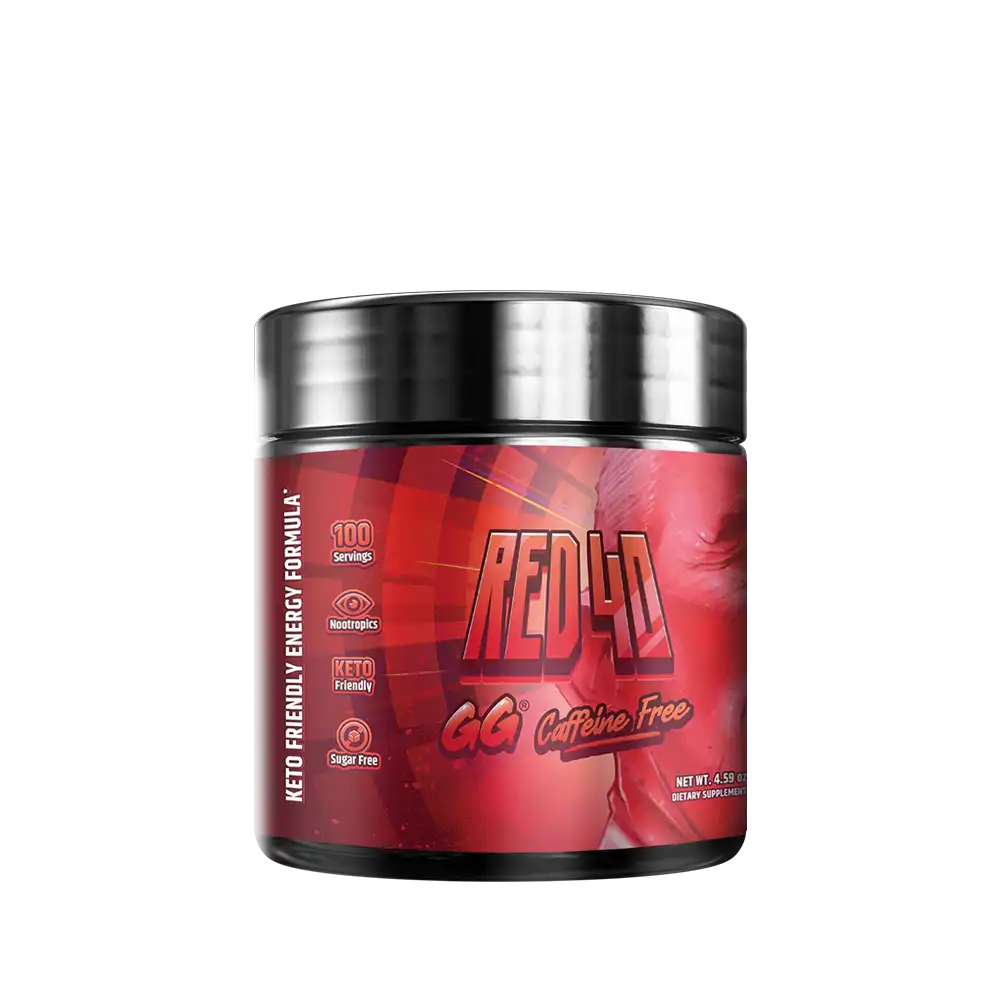 Red 40 Caffeine Free  - 100 Servings
