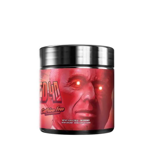 Red 40 Caffeine Free  - 100 Servings