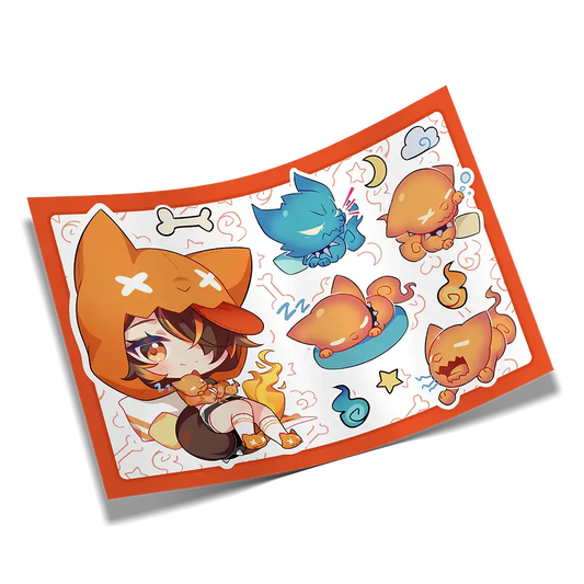 Sinder Sticker Sheet