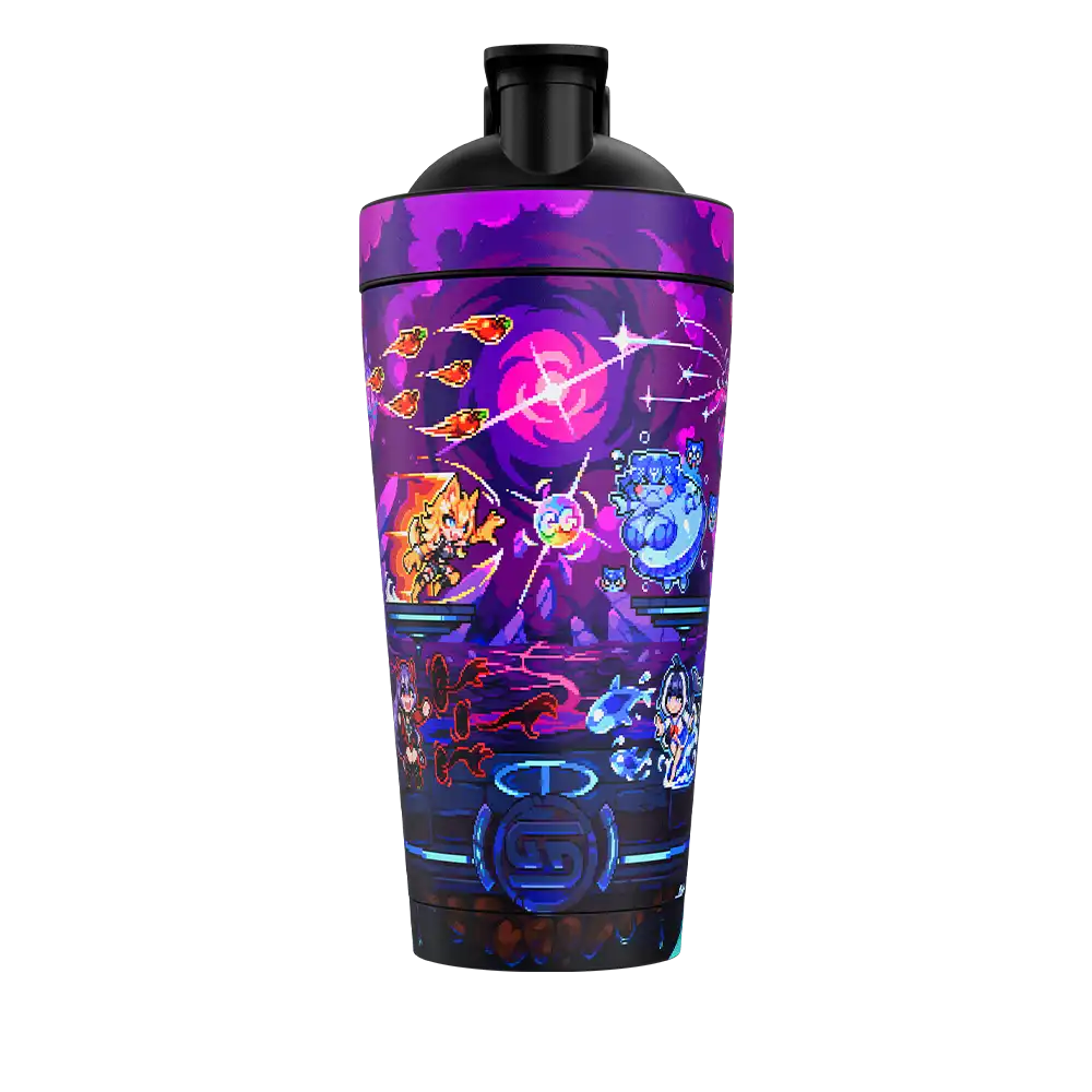 PIXEL CUPS: Smash Me Bro Metal Shaker