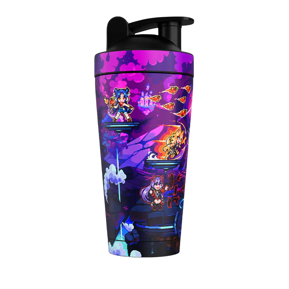 PIXEL CUPS: Smash Me Bro Metal Shaker