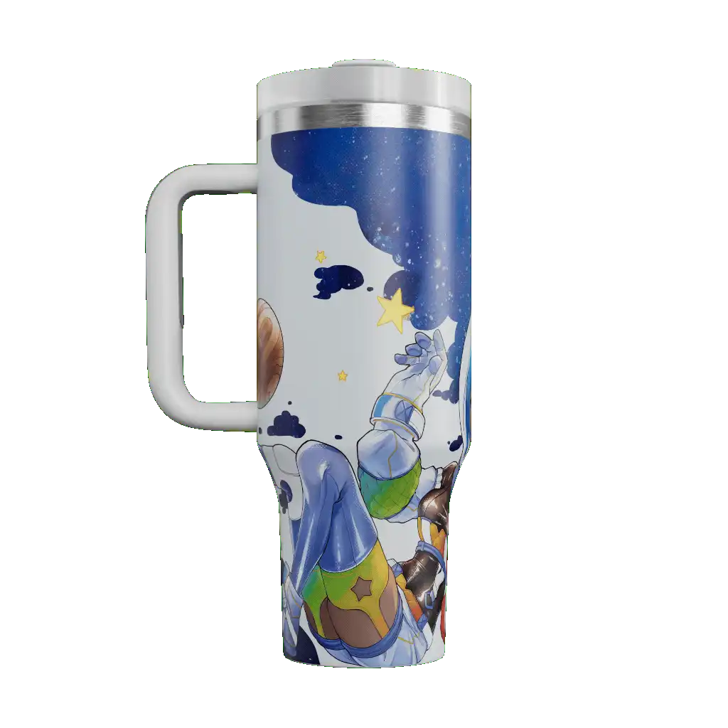 Metal Waifu Tumbler: Astro