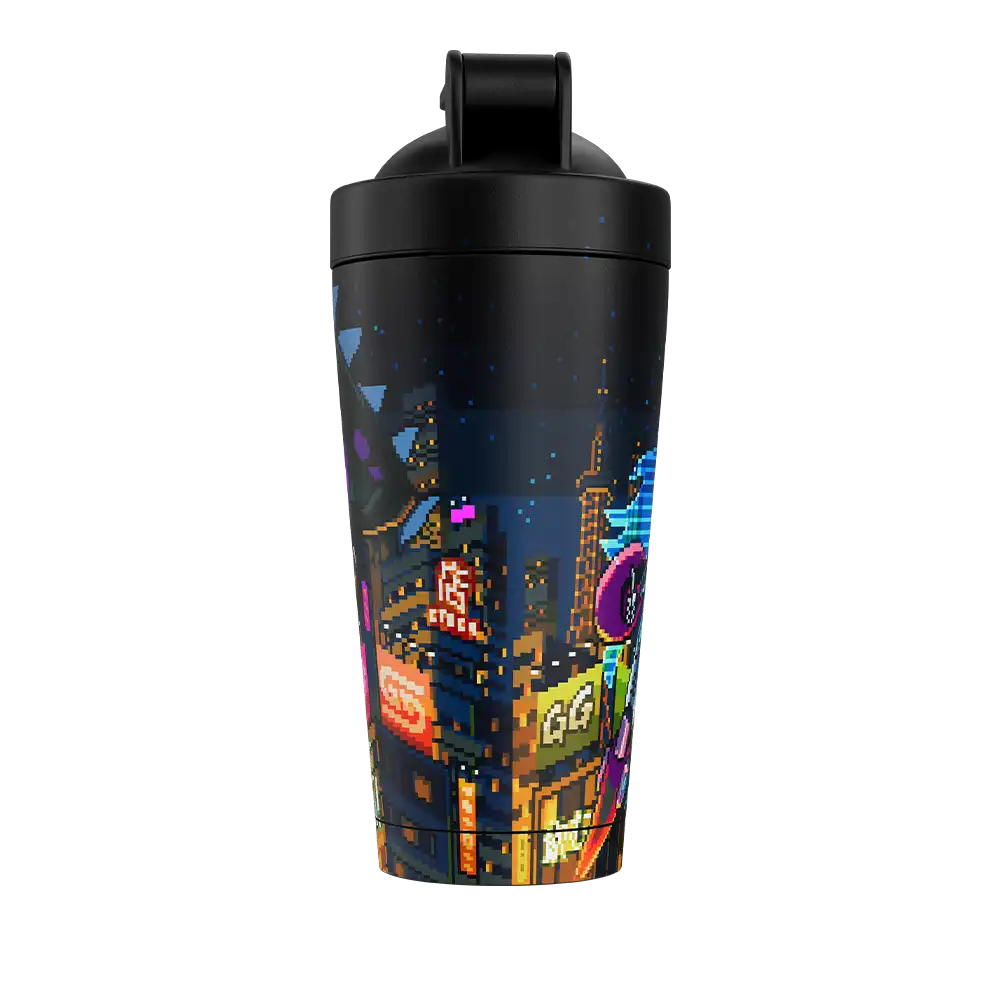 PIXEL CUPS: Specific Rim Metal Shaker