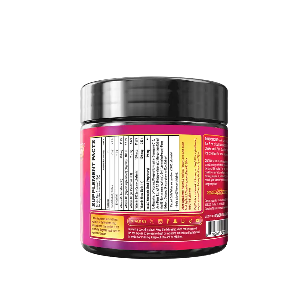 Strawberry Lemonade Caffeine Free - 100 Servings