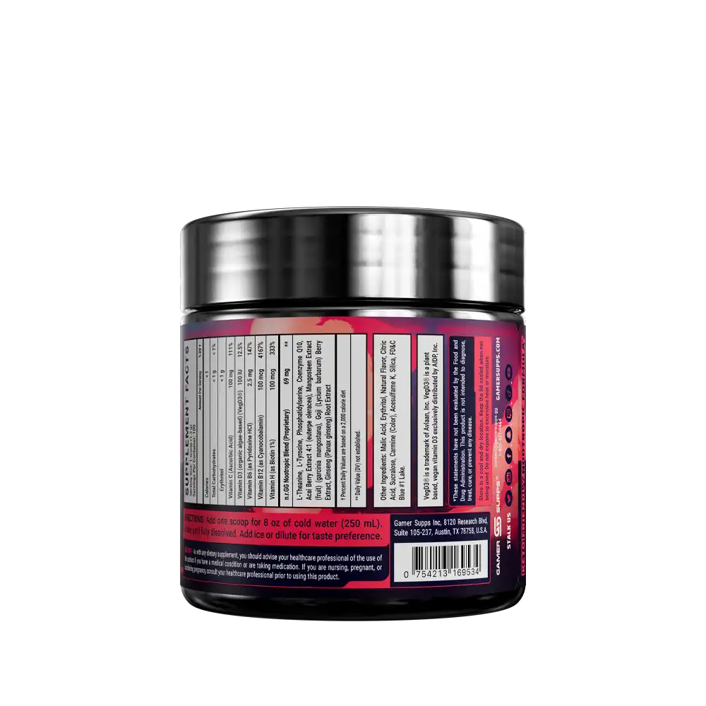 Browser Brew GG by Opera GX Caffeine Free - 100 Servings