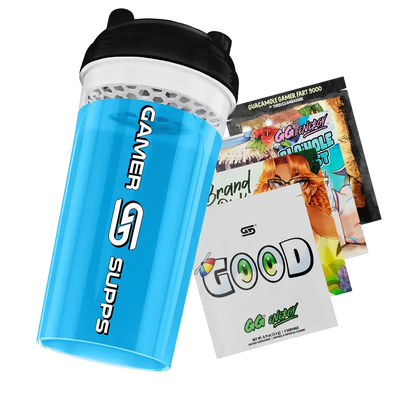 24oz Gamer Supps Shaker Clear - 10
