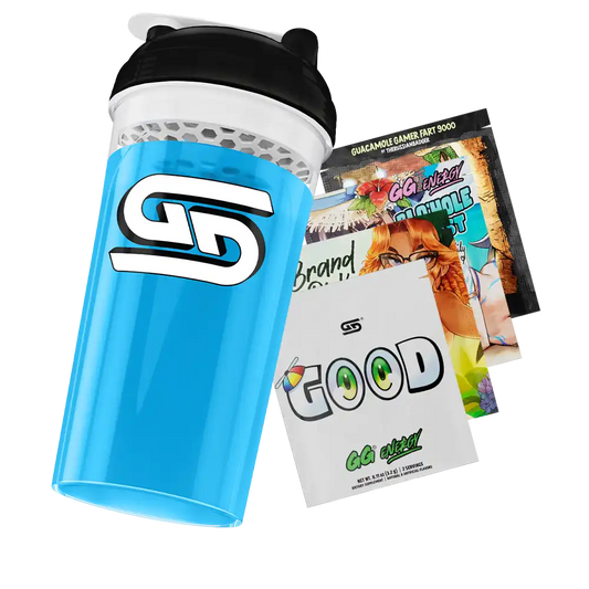 24oz Gamer Supps Shaker Clear - 10