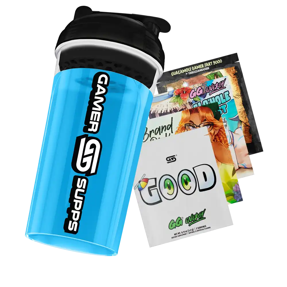 24oz Gamer Supps Shaker Clear - 6