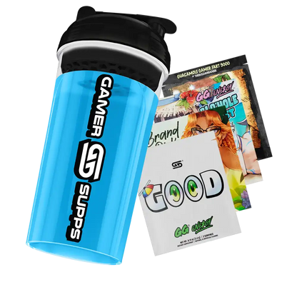 24oz Gamer Supps Shaker Clear - 6