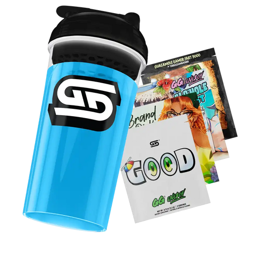 24oz Gamer Supps Shaker Clear - 6