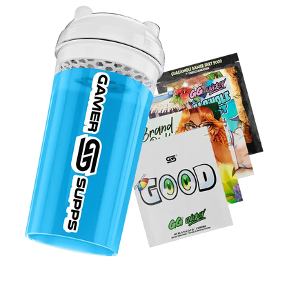 24oz Gamer Supps Shaker Clear - 7