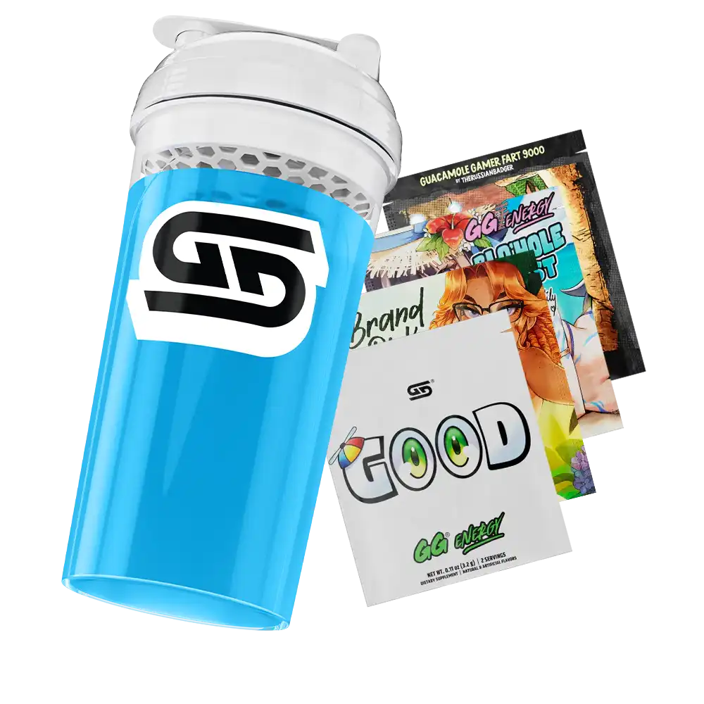 24oz Gamer Supps Shaker Clear - 7