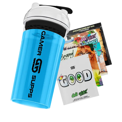 24oz Gamer Supps Shaker Clear - 8