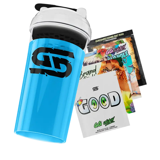24oz Gamer Supps Shaker Clear - 8