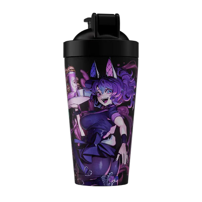 Waifu Cups x CottontailVA: Gluttony Metal Shaker