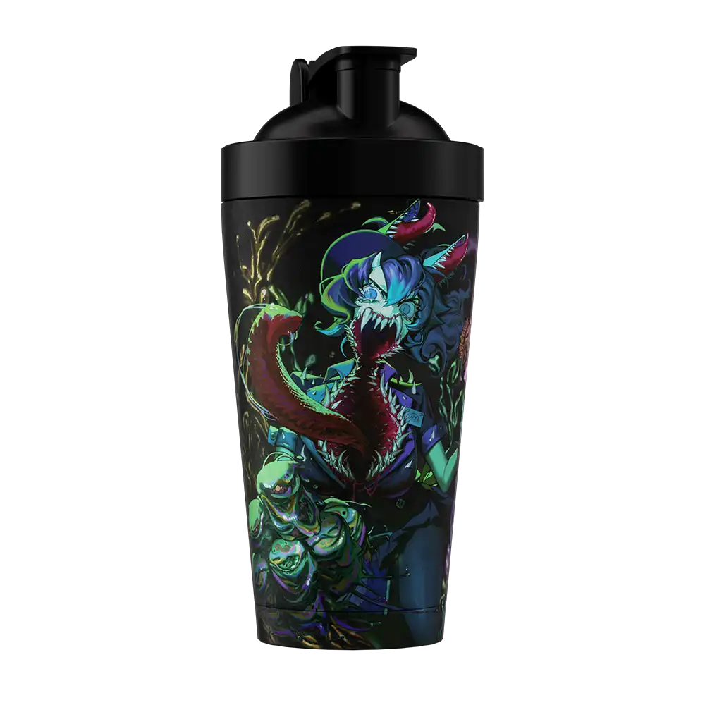 Waifu Cups x CottontailVA: Gluttony Metal Shaker