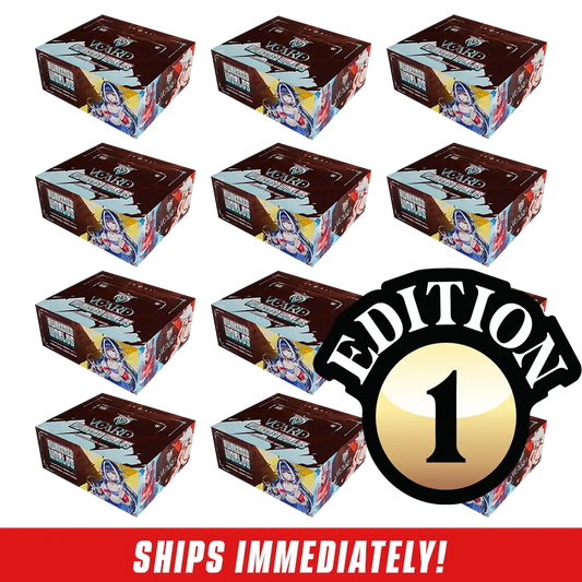 VCard Set 2: Awakened Worlds First Edition Booster Box Master Case (12 Booster Boxes)