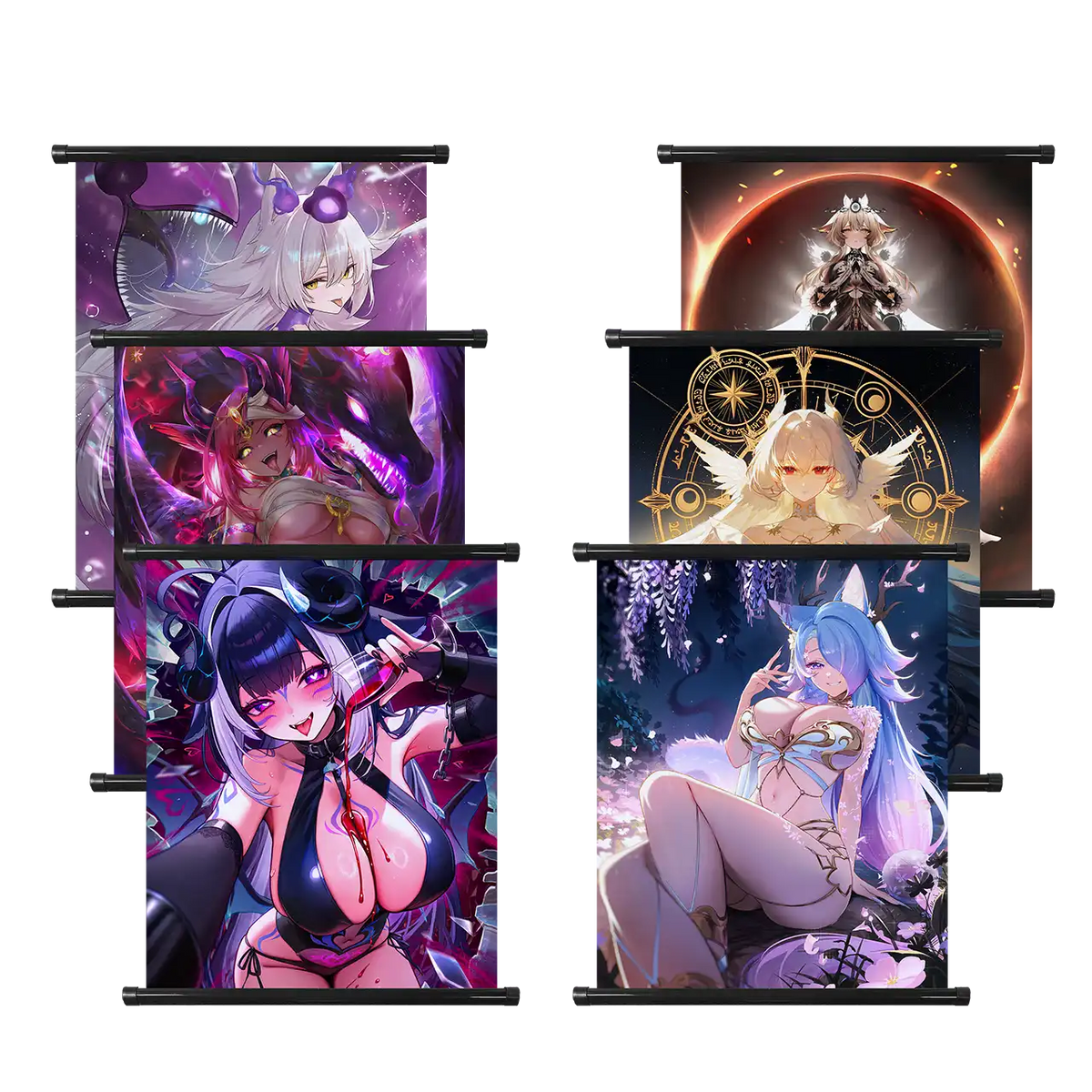 VCard Divine Chaos: Wall Scrolls